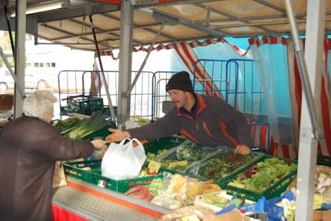 Wochenmarkt in Rheinau-Freistett